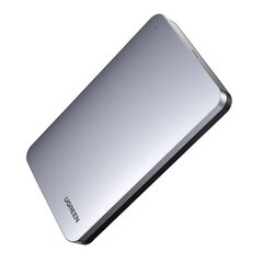 Ugreen pocket enclosure for 2.5 &#39;&#39; SATA 3.0 6Gbps hard disk gray + cable USB - USB Type C 0.5m (CM300) цена и информация | Адаптеры и USB разветвители | 220.lv