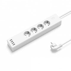 Smart WiFi Smart Power Strip Meross MSS425FHK(EU) (HomeKit) цена и информация | Удлинители | 220.lv