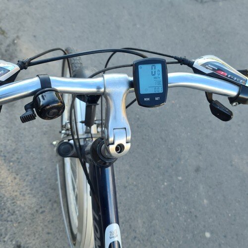 Goodbuy 18667 bezvadu ūdensizturīgs velosipēda ātruma mērītājs velosipēdiem IPX4 / LCD cena un informācija | Velodatori, navigācijas | 220.lv
