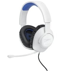 Austiņas JBL Quantum 100P White | Blue cena un informācija | Austiņas | 220.lv