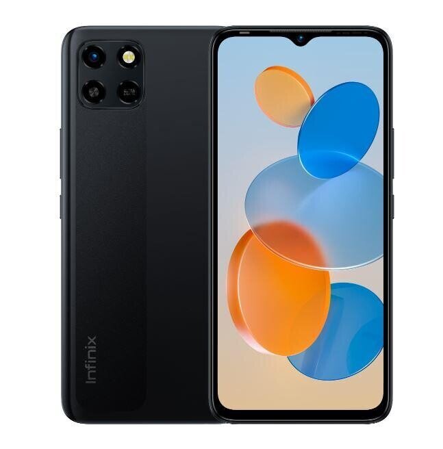 Infinix Smart 6 HD, Dual SIM, 2/32GB, Force Black cena un informācija | Mobilie telefoni | 220.lv