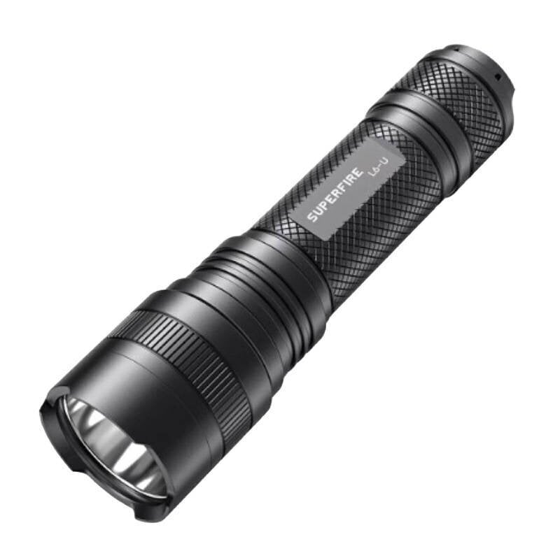 Flashlight Superfire L6-U, 1480lm, USB-C cena un informācija | Lukturi | 220.lv