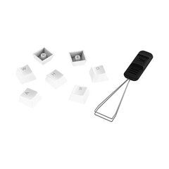 HyperX PBT Keycaps White, US цена и информация | Клавиатуры | 220.lv
