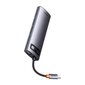 Hub USB-C 8in1 Baseus Metal Gleam Series цена и информация | Adapteri un USB centrmezgli | 220.lv