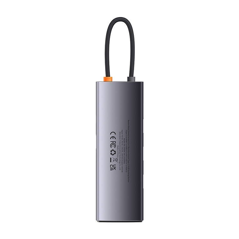 Hub USB-C 8in1 Baseus Metal Gleam Series cena un informācija | Adapteri un USB centrmezgli | 220.lv