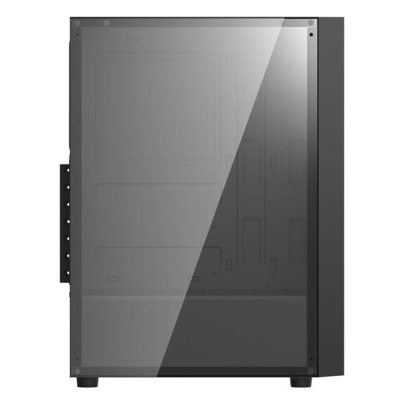 Darkflash A290 computer case + 3 fans (black) цена и информация | Datoru korpusi | 220.lv
