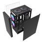 Darkflash A290 computer case + 3 fans (black) цена и информация | Datoru korpusi | 220.lv