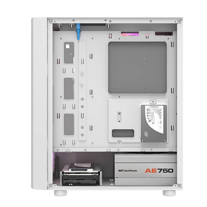 Darkflash DK360 computer case (white) цена и информация | Datoru korpusi | 220.lv