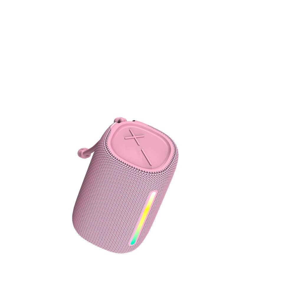 Forever Bluetooth Speaker BS-10 LED pink cena un informācija | Skaļruņi | 220.lv