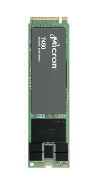 SSD|MICRON|7450 PRO|1.92TB|M.2|NVMe|3D NAND|Write speed 2400 MBytes/sec|Read speed 5000 MBytes/sec|TBW 3650 TB|MTBF 2000000 hours|MTFDKBG1T9TFR-1BC1ZA cena un informācija | Iekšējie cietie diski (HDD, SSD, Hybrid) | 220.lv