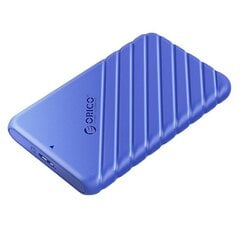 Orico 2.5' HDD | SSD Enclosure, 5 Gbps, USB 3.0 (Blue) cena un informācija | Cieto disku somas un apvalki | 220.lv