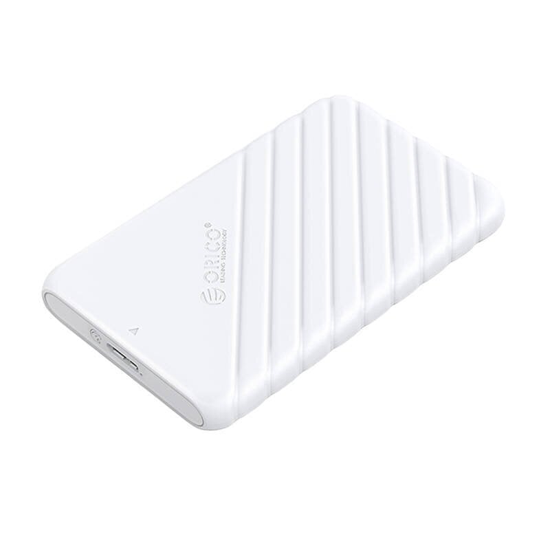 Orico 2.5' HDD | SSD Enclosure, 5 Gbps, USB 3.0 (White) cena un informācija | Cieto disku somas un apvalki | 220.lv