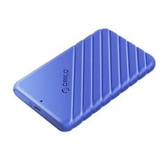 Orico 2.5' HDD | SSD Enclosure, 6 Gbps, USB-C 3.1 Gen1 (Blue) цена и информация | Чехлы для жёстких дисков | 220.lv