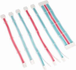 Kolink Core 6 Cables White | Neon Blue | Pure Pink цена и информация | Кабели и провода | 220.lv