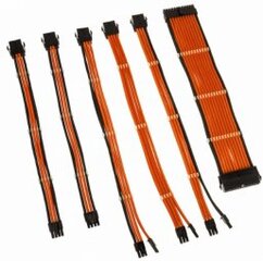 PSU Kabeļu Pagarinātāji Kolink Core 6 Cables Orange cena un informācija | Kabeļi un vadi | 220.lv