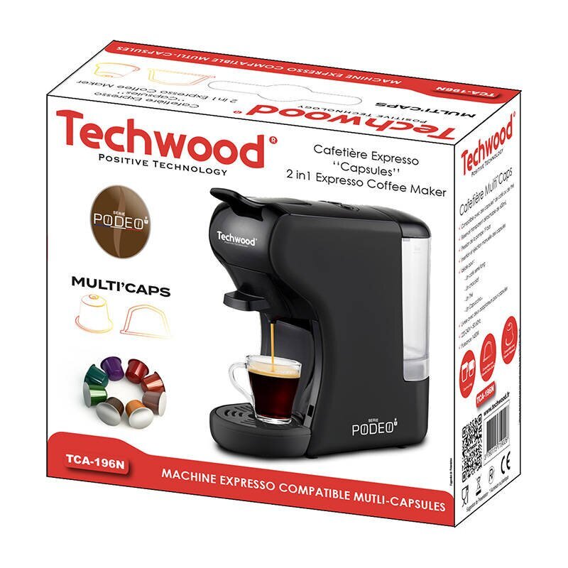 Techwood TCA-196N cena un informācija | Kafijas automāti | 220.lv