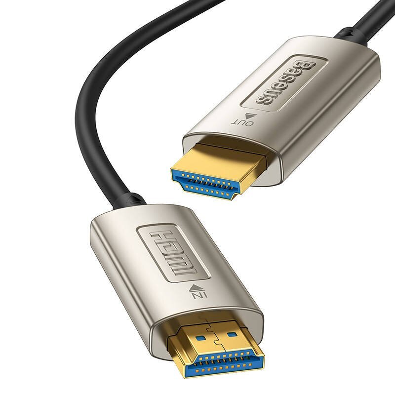 Baseus, HDMI, 15 m cena un informācija | Kabeļi un vadi | 220.lv