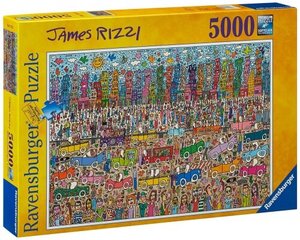 Пазл Ravensburger James Rizzi, 5000 д цена и информация | Пазлы | 220.lv