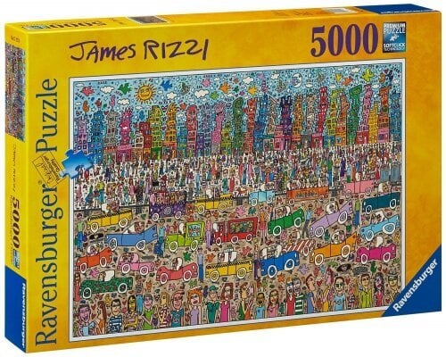 Ravensburger - Puzzle 5000 James Rizzi цена и информация | Puzles, 3D puzles | 220.lv