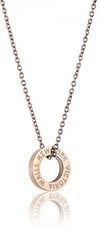 Ожерелье из стали с покрытием из розового золота Victoria Walls VN1054R цена и информация | Украшения на шею | 220.lv