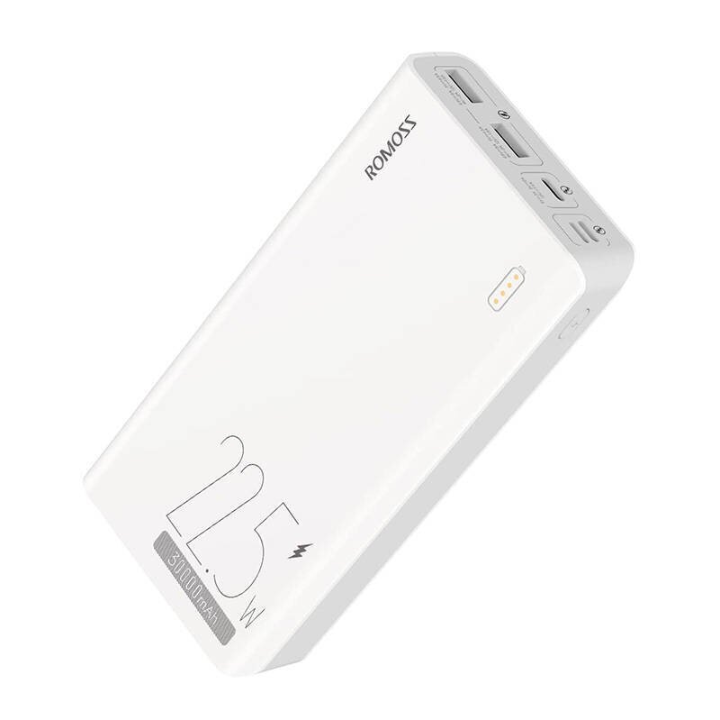 Powerbank Romoss SENSE8F 30000mAh, 22.5W (white) цена и информация | Lādētāji-akumulatori (Power bank) | 220.lv