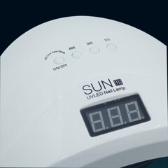 Лампа для маникюра uv/лед Sun 1S УV / LED 48/24Вт, белая цена и информация | Аппараты для маникюра и педикюра | 220.lv