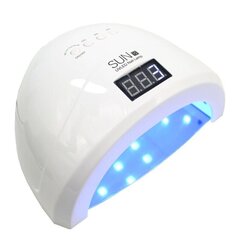 Лампа для маникюра uv/лед Sun 1S УV / LED 48/24Вт, белая цена и информация | Аппараты для маникюра и педикюра | 220.lv