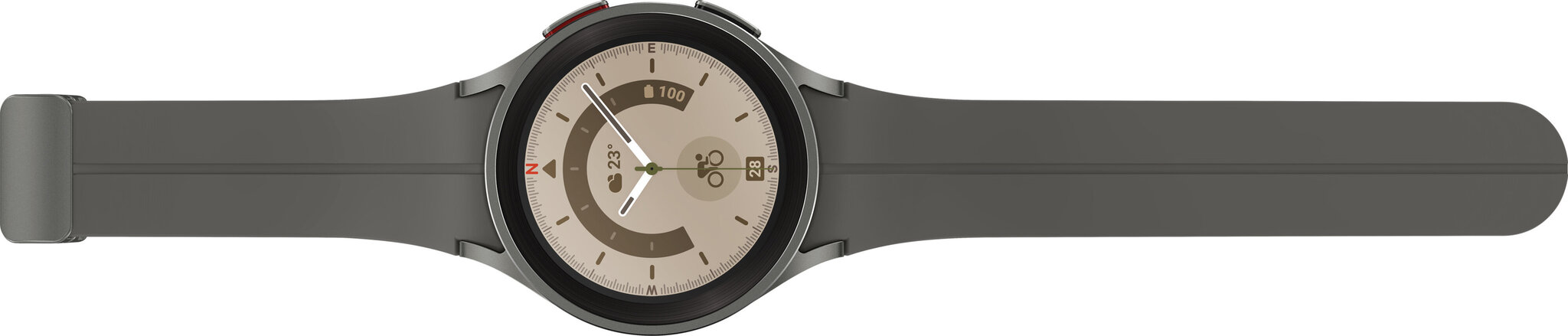 Samsung Galaxy Watch5 Pro SM-R920 Gray Titanium cena un informācija | Viedpulksteņi (smartwatch) | 220.lv