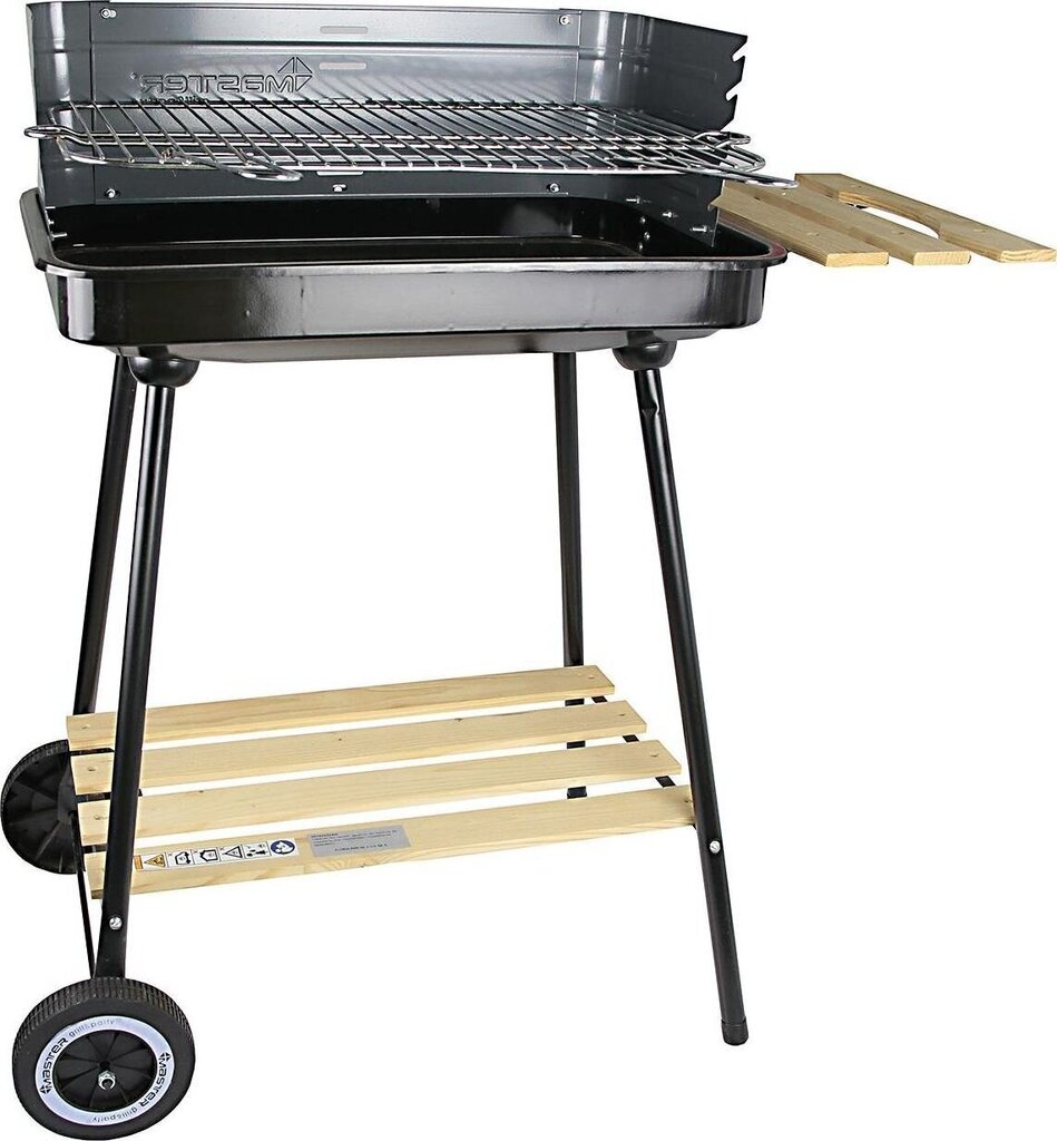 Ogļu grils Mastergrill, 58x38 cm (MG905) cena un informācija | Grili | 220.lv