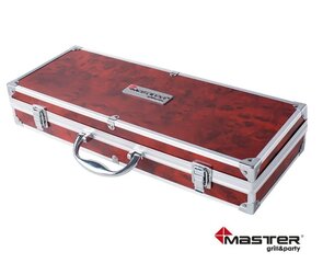 Grila piederumu komplekts koferī Master Grill, 5 gab (MG114) цена и информация | Аксессуары для гриля и барбекю | 220.lv