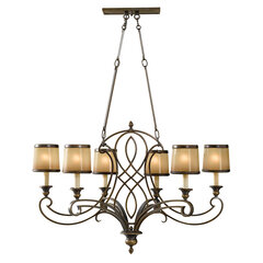 Подвесной светильник Elstead Lighting Justine FE-JUSTINE6-ISLE цена и информация | Люстры | 220.lv