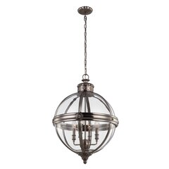 Подвесной светильник Elstead Lighting Adams FE-ADAMS-4P-ANL цена и информация | Люстры | 220.lv