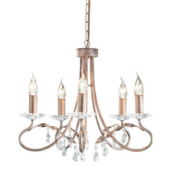 Piekaramā lampa Elstead Lighting Christina CRT5-SILVER-GOLD цена и информация | Люстры | 220.lv