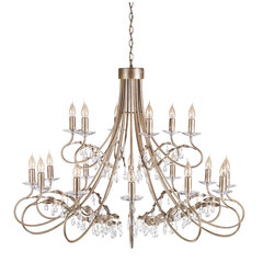 Piekaramā lampa Elstead Lighting Christina CRT18-SIL-GOLD цена и информация | Люстры | 220.lv