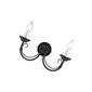 Sienas lampa Elstead Lighting Chartwell CH2-BLACK cena un informācija | Sienas lampas | 220.lv