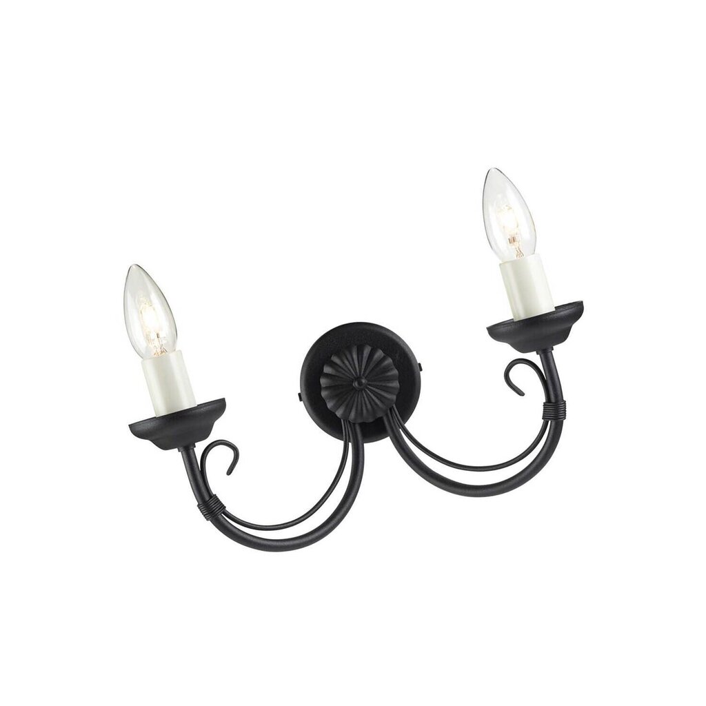 Sienas lampa Elstead Lighting Chartwell CH2-BLACK cena un informācija | Sienas lampas | 220.lv