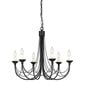 Piekaramā lampa Elstead Lighting Carisbrooke CB6-BLACK cena un informācija | Piekaramās lampas | 220.lv