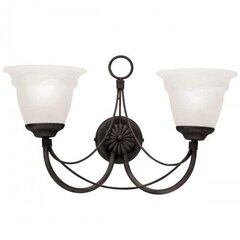 Sienas lampa Elstead Lighting Carisbrooke CB2-BLACK cena un informācija | Sienas lampas | 220.lv