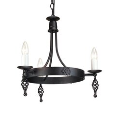 Piekaramā lampa Elstead Lighting Belfry BY3-BLACK cena un informācija | Piekaramās lampas | 220.lv