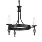 Piekaramā lampa Elstead Lighting Belfry BY3-BLACK cena un informācija | Lustras | 220.lv