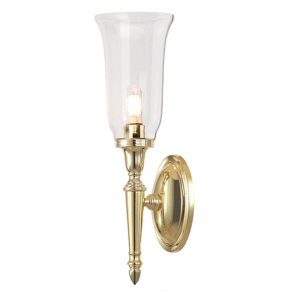 Sienas lampa Elstead Lighting Dryden BATH-DRYDEN2-PB cena un informācija | Sienas lampas | 220.lv