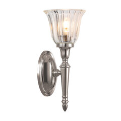 Sienas lampa Elstead Lighting Dryden BATH-DRYDEN1-PN cena un informācija | Sienas lampas | 220.lv