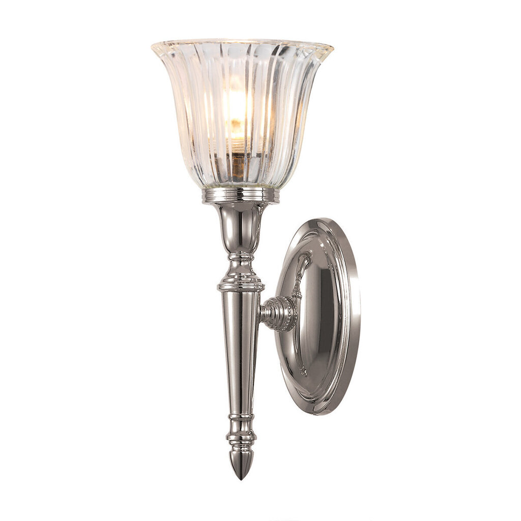 Sienas lampa Elstead Lighting Dryden BATH-DRYDEN1-PN cena un informācija | Sienas lampas | 220.lv