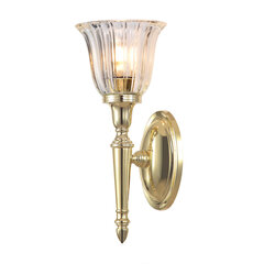 Настенный светильник Elstead Lighting Dryden BATH-DRYDEN1-PB цена и информация | Настенные светильники | 220.lv
