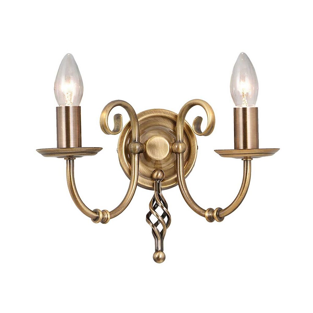 Galda lampa Elstead Lighting Artisan ART2-AGD-BRASS cena un informācija | Sienas lampas | 220.lv