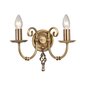 Galda lampa Elstead Lighting Artisan ART2-AGD-BRASS cena un informācija | Sienas lampas | 220.lv