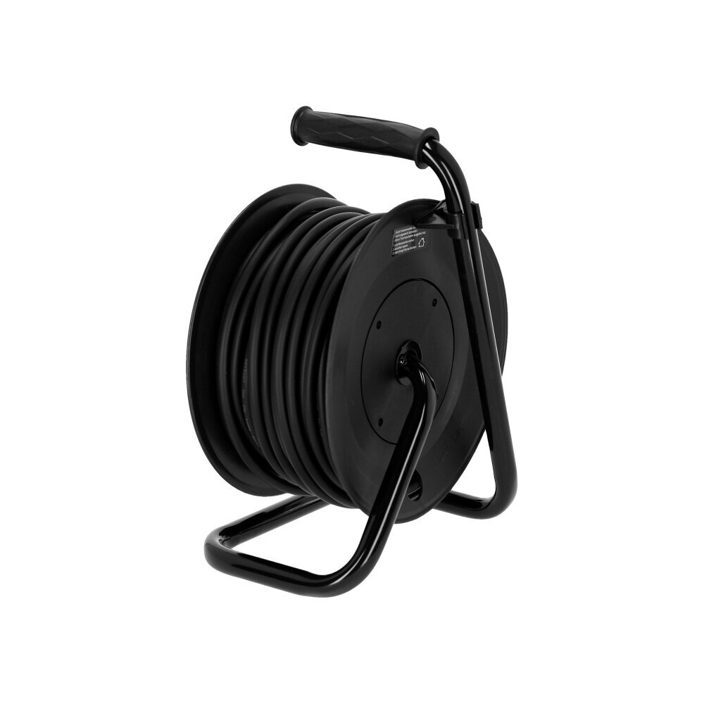 Strāvas kabelis spolē Adam hall K3CD25PWR 25m cena un informācija | Kabeļi un vadi | 220.lv