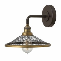 Sienas lampa Elstead Lighting Rigby HK-RIGBY1-KZ cena un informācija | Sienas lampas | 220.lv