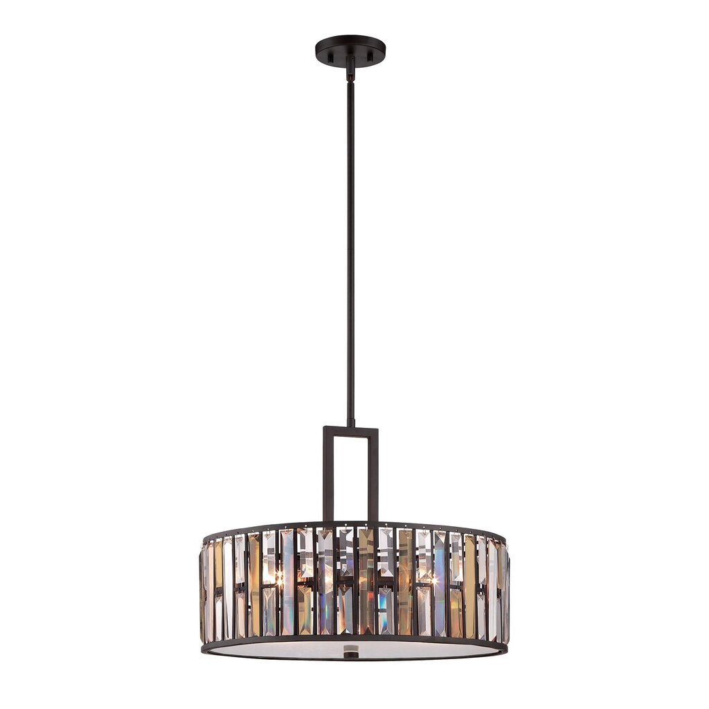 Piekaramā lampa Elstead Lighting Gemma HK-GEMMA-P-C-VBZ cena un informācija | Lustras | 220.lv