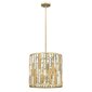 Piekaramā lampa Elstead Lighting Gemma HK-GEMMA-P-B-SL cena un informācija | Lustras | 220.lv